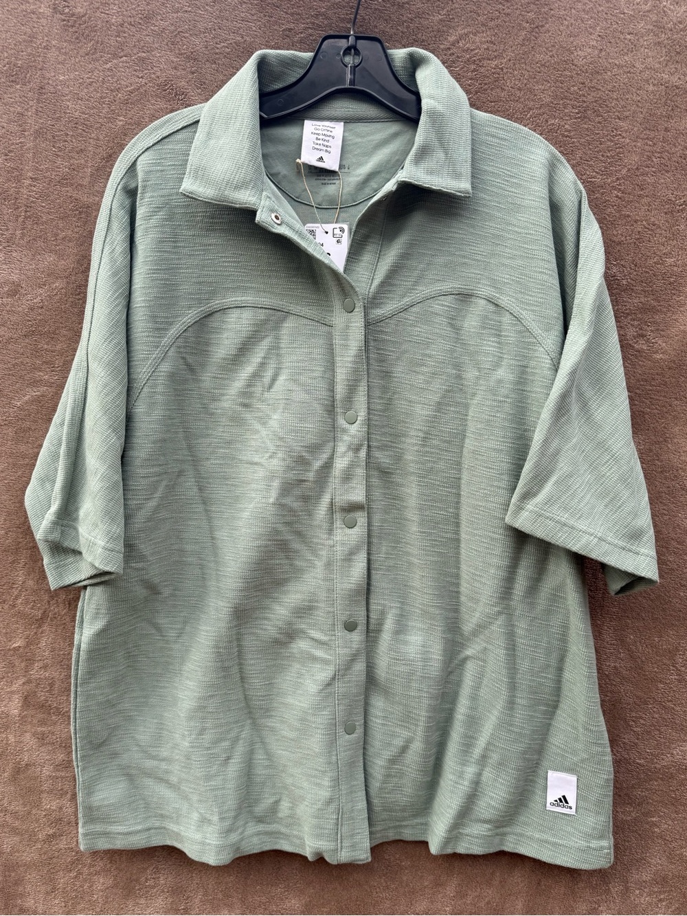Adidas lounge terry loop women’s shirt